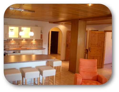 Küche in der Großansicht